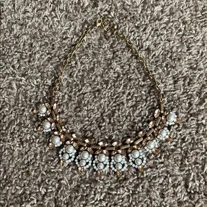 Pink and Gold Statement Necklace